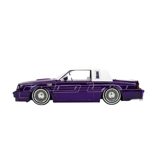 Big Time Muscle - 1987 Buick Grand National Lowrider escala 1:24 vehículo diecast - Imagen 10 de 13