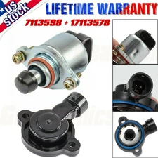 Throttle Position Sensor and TH149 Idle Air Control Valve Set Fits LS Chevy GMC