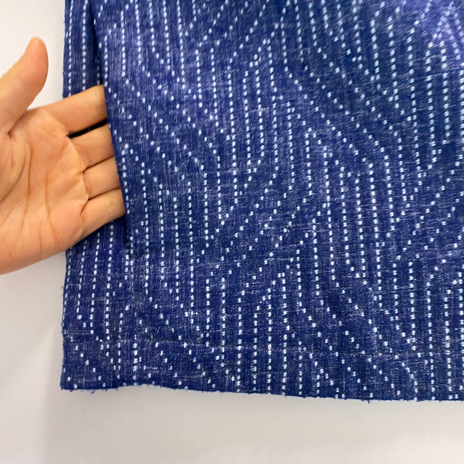 J. Jill Elements Open Front Jacket Size Large Blu… - image 8