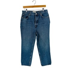 EVERLANE The 90s Way High Jean Organic Cotton Denim Ankle Size 31 Closet Staple