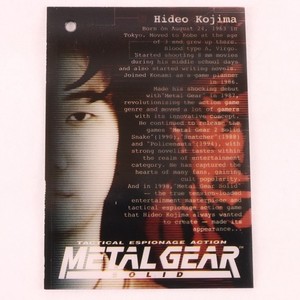 Metal Gear Solid Card | eBay