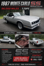 1987 Chevrolet Monte Carlo for Sale