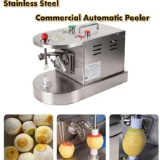 Stainless Steel Commercial Fruit Peeling Machine Electric Orange Apple Peeler