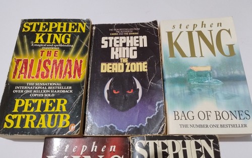Stephen King Horror 5x Book Bundle Paperback It Dead Zone Talisman Bag of Bones - Picture 3 of 4