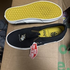 Vans X Harry Potter Hufflepuff Classic Slip On Shoes Mens Size 8 Womens Size 9.5