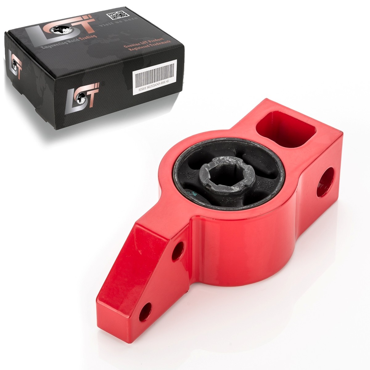 Storage Control Arm Rubber Bushing Front Left Red for SEAT ALTEA 5P LEON 1P
