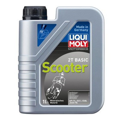 Motoröl LIQUI MOLY 1619 Motorbike 2T Basic Scooter Street Motorroller Roller 1L