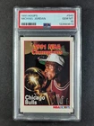 1991-92 NBA Hoops MICHAEL JORDAN NBA Champions Trophy Chicago Bulls #543 PSA 10
