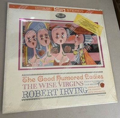 Sealed LP Good Humoured Ladies Wise Virgins Robert Irving Ballet 1962 USA Promo