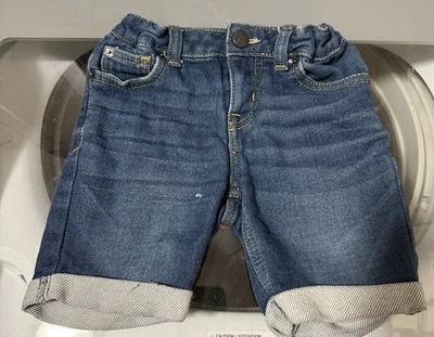 Cherokee Bermuda Jean Shorts Girls Size XS 4/5 Cuffed - Image 1 of 2