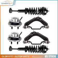 Front For 2002-2003 Ford Explorer Complete Struts Control Arm Wheel Hub 6 Pcs