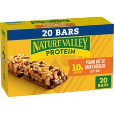 Protein Chewy Bars, Peanut Butter Dark Chocolate, 20 Count, 28.4 Oz