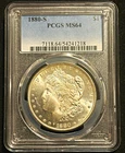1880-S Morgan Silver Dollar PCGS MS64, Under Grade, Proof Like, Amazing Coin