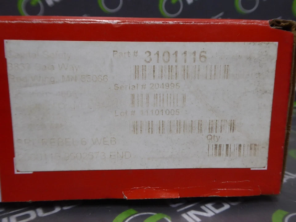 NUEVO Dispositivo de protección contra caídas Rebel 3101116 Protecta 6' línea de vida autorretráctil Foto 3 de 3