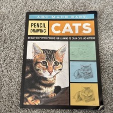 Art Made Easy Cats Pencil Drawing By Walter Foster Vintage Art Instruction Book