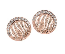 Orphelia Women's Jewelry Stud Earrings Rose ZO-6031/1
