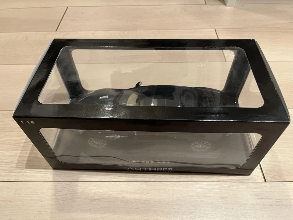 AUTOart Aston Martin Rapide 1/18 Scale Black Display Model Limited Edition - Image 2 of 4
