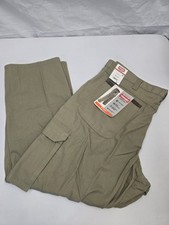 Wrangler Men's Workwear Ranger Relaxed Fit Cargo Pants Bark Size 40x30 C