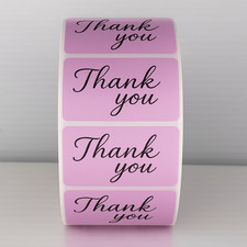 Thank You Labels   Thank You Stickers for Small Business Packaging