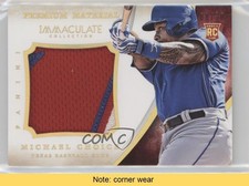2014 Panini Immaculate Premium Material Prime 8/10 Michael Choice #37 READ fm0