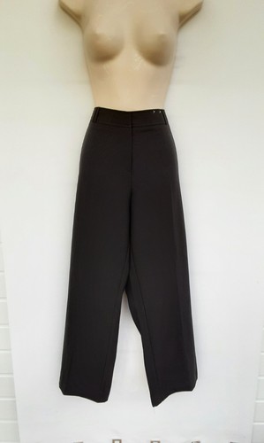 BLACK TROUSERS,SMART/CASUAL,,SIZE 14 EXTRA SHORT / ANKLE GRAZER,NWOTS - Picture 2 of 8