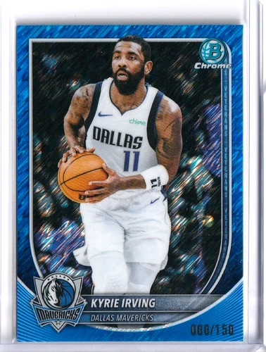 Kyrie Irving - 2025-26 Topps Bowman Chrome - Blue Shimmer Refractor /150