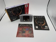 Midway Quake Nintendo 64 N64 Complete in Box Manual Included 1998Insert missing
