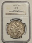 1892-CC Morgan Silver Dollar $1 NGC XF45  SHIPS FREE #1279