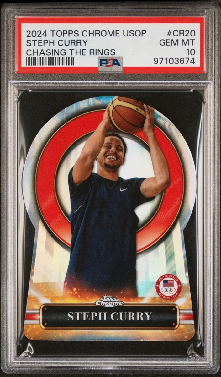 Stephen Curry Professional Sports Authenticator (PSA) Basketball