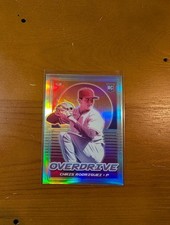 2021 Panini Chronicles Overdrive Baseball Chris Rodriguez #3 Silver Prizm RC