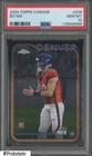 2024 Topps Chrome #206 Bo Nix Denver Broncos RC Rookie PSA 10 GEM MINT