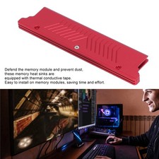 Memory RAM Cooler Aluminum Alloy Dual Sided Wide and Narrow Modules Memory Heat