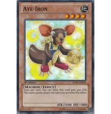 Yugioh - Aye-Iron (Super Rare) (1st Edition) - HA07-EN036 P