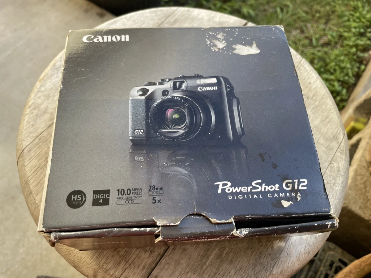 Canon PowerShot G12 5-9.9x Digital Zoom Cameras for Sale | Shop