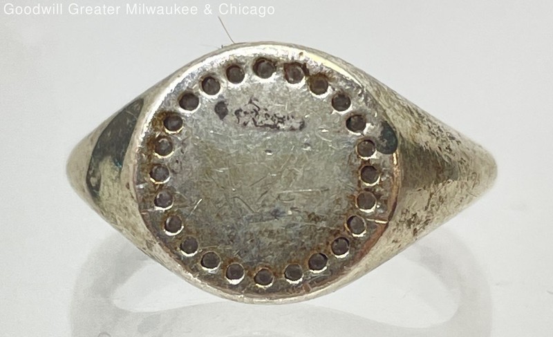 Pandora 925 Sterling textured Ring 4.1g