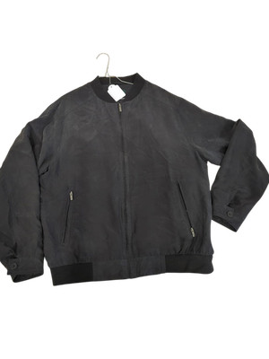 J.Lindeberg Black Windbreaker Jacket - Size 54