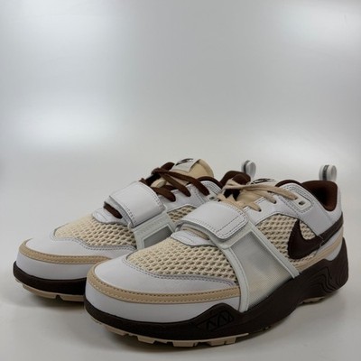 Nike Zoom Field Jaxx Travis Scott Light Chocolate White HQ3073-100 Mens Sz 10.5
