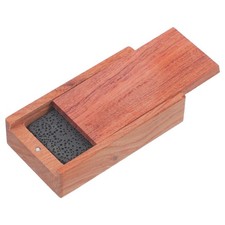 Difusor pasivo de piedra: base de madera difusor de fragancia decoración para coche