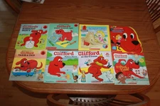 8 Clifford Big Red Dog Picture Books Bridwell School Birthday Circus Pool Beach