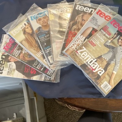 2015 Teen Vogue Magazine Factory Sealed New. 8 Magazines