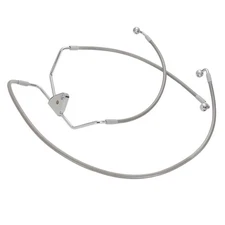 Touring 8" Handlebar Extended Front Brake Line for Harley without ABS 1996-2013
