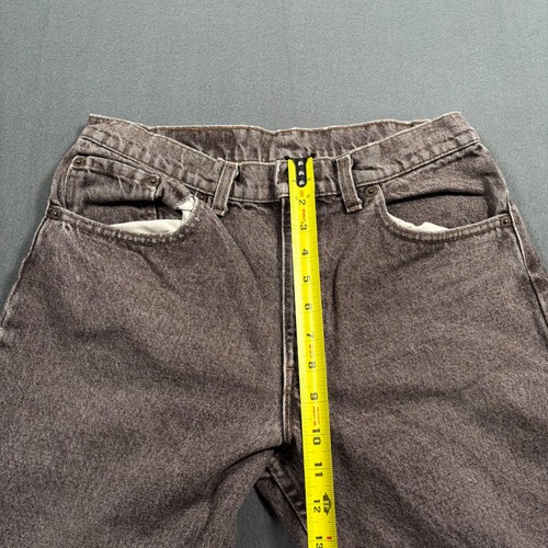 Vintage Levi’s 501 Jeans Men’s 33x30 Made in USA Faded Chestnut Brown Red Tab - Picture 10 of 15