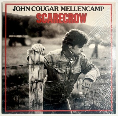 John Cougar Mellencamp - Scarecrow - Vinyl LP Riya - Ultrasonic Cleaned Club Ed.