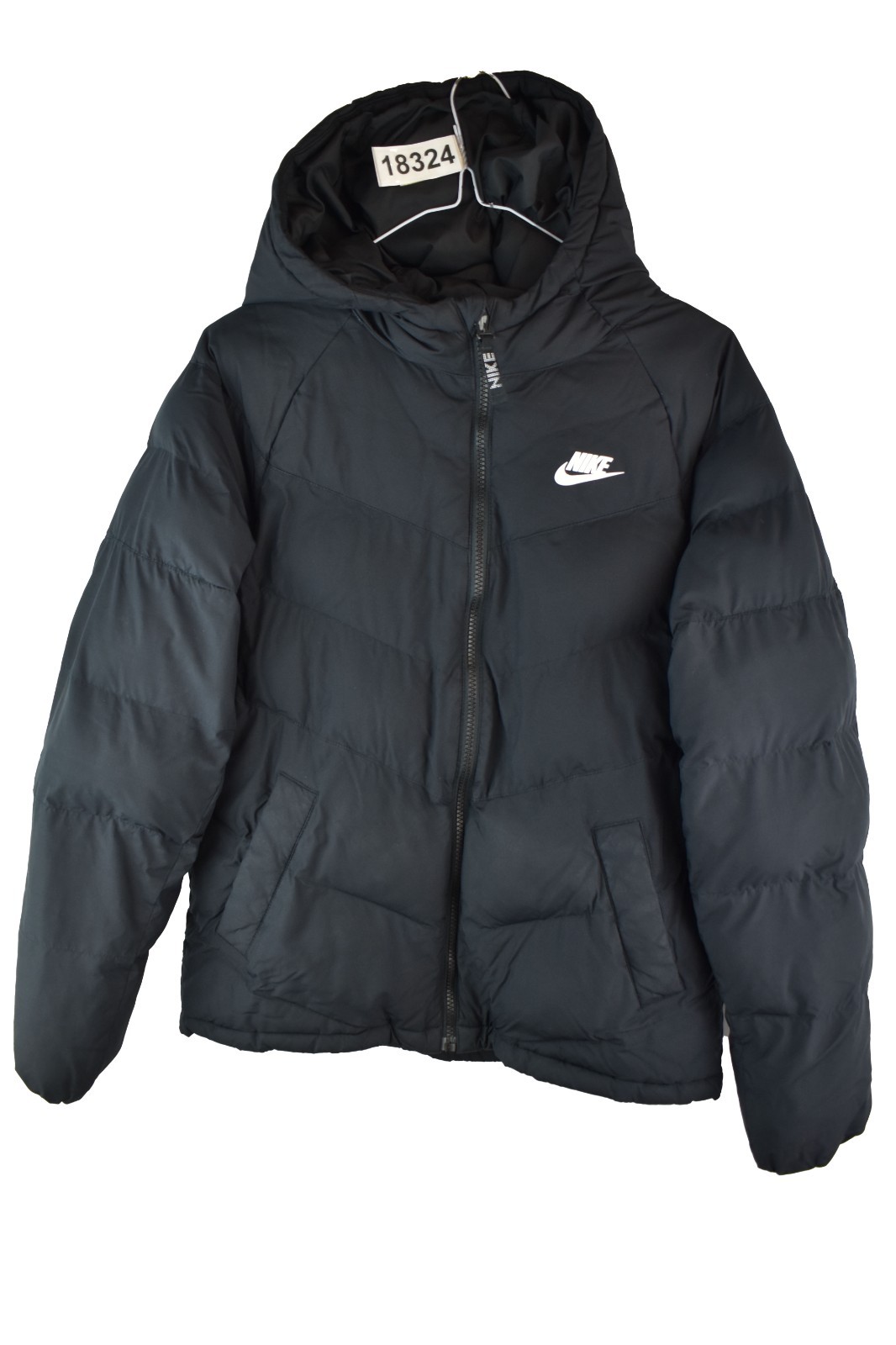 SACAI X NIKE NIKE Giubbotto Nero Tampone Tg XL Ragazzo 158 170Cm Bambini Scuola Invernale con Cappuccio Casual