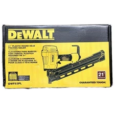 DEWALT DWF83PL Pneumatic 21-Degree Collated Air Framing Nailer Nail Gun