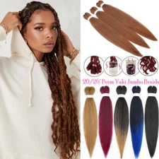 XPression Ultra Braid 100% Natural Braiding Pre-Stretched Perm Hair Extension