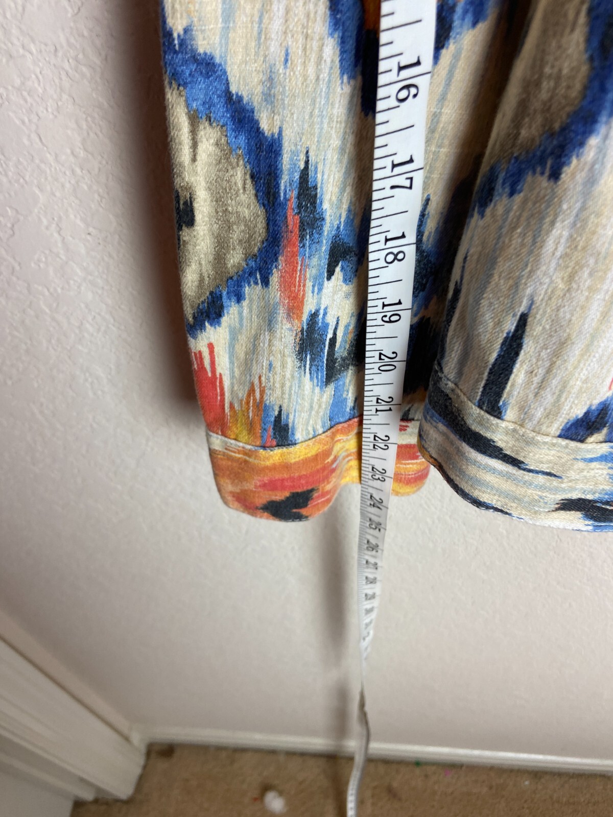 Chico's Womens Button Down Jacket Multicolor Azte… - image 6