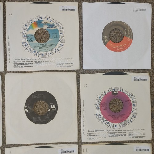 EX/NM ~ LOT of 20 ~ 1980s POP/CLASSIC ROCK ~ 45 RPM 7" Vinyl Records ~ Singles - Picture 3 of 7