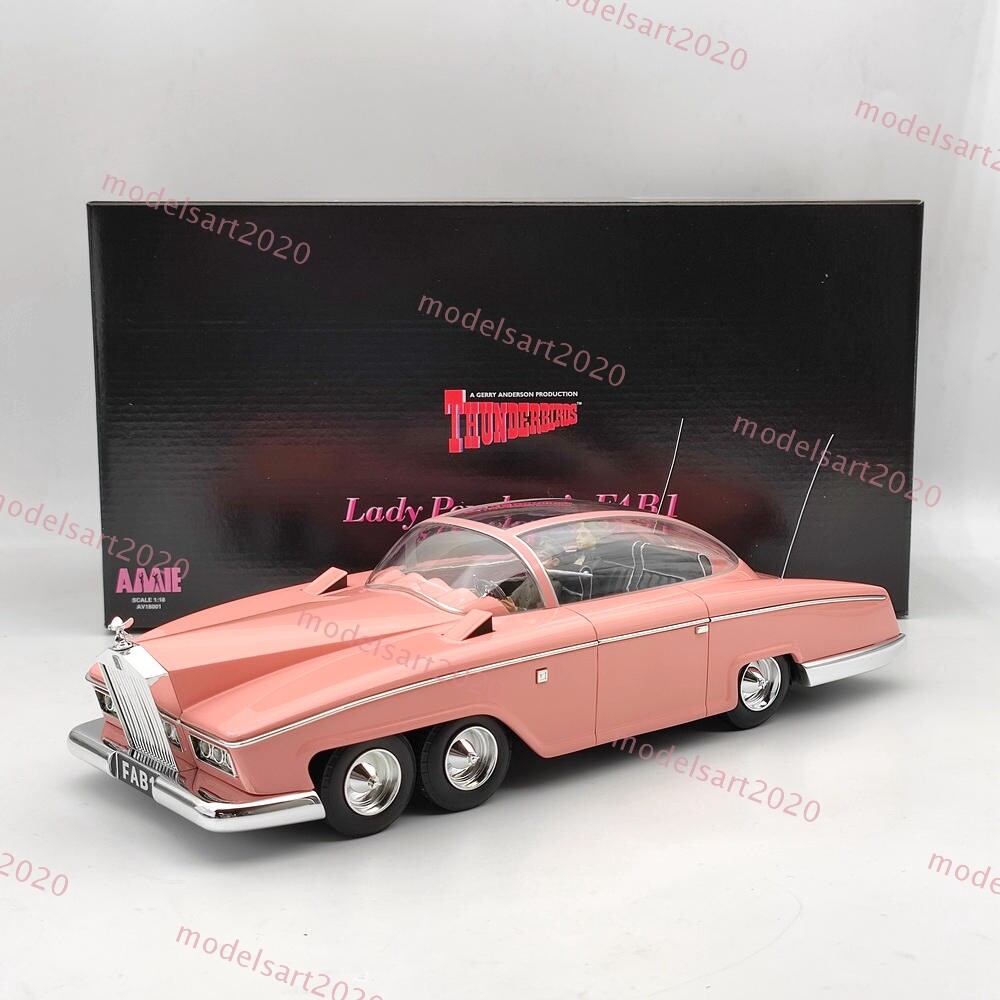ミニカー AMIE 1/18 Lady Penelope's FAB1 AMIE 1:18 Rolls Royce Lady Penelope's Thunderbirds FAB 1
