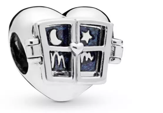 Pandora window shop heart charm